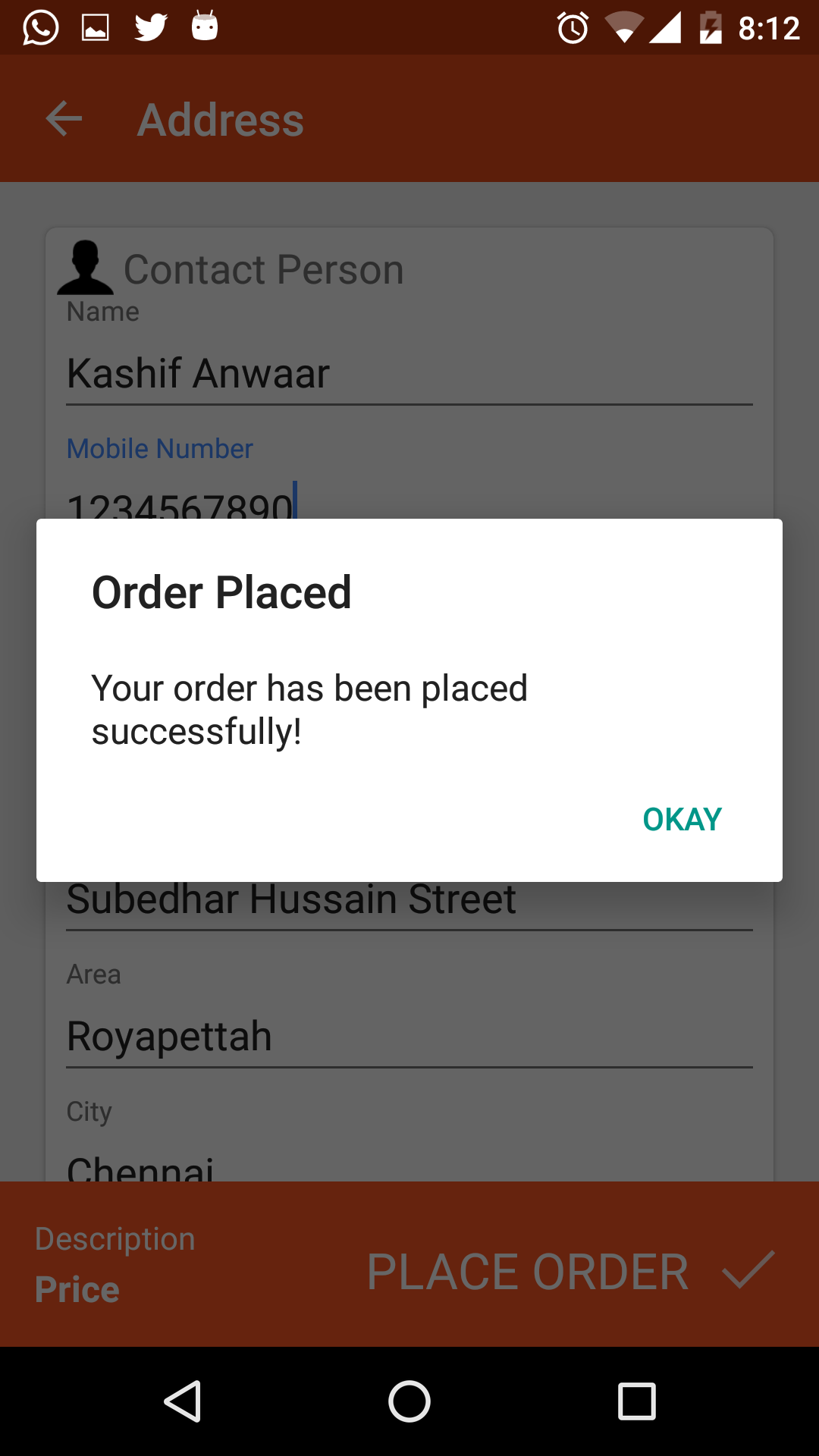 JK Super Market & Klonrr shopping cart screenshot 10